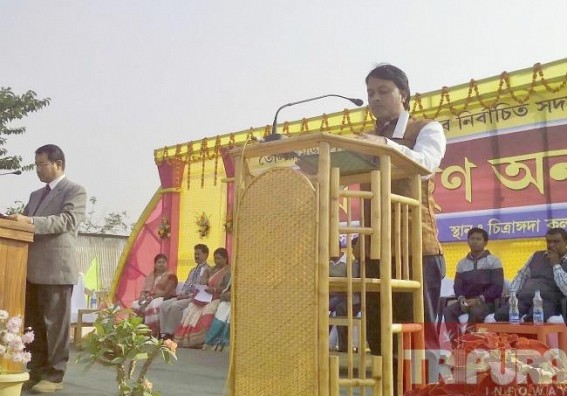 15 elected candidates of Teliamura have taken oath 15 elected candidates of Teliamura have taken oath
